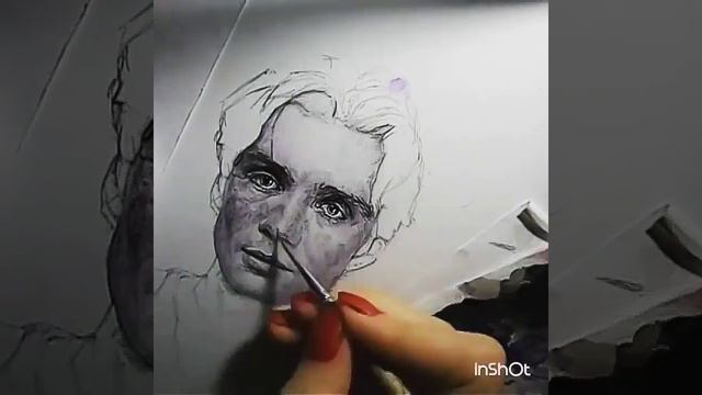 Рисунок тушью смотреть онлайн