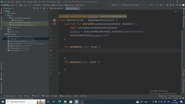 Android View Binding Tutorial смотреть онлайн