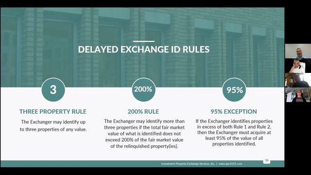 I.R.C. §1031 TAX DEFERRAL STRATEGIES смотреть онлайн