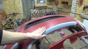 Как покрасить бампер своими руками. Покраска бампера в гараже. How to paint a Bumper?