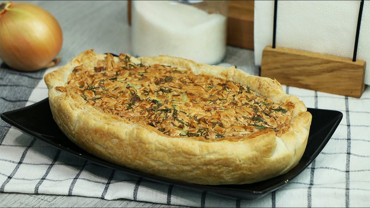 Первый раз готовлю луковый пирог. А вы пробовали смотреть онлайн