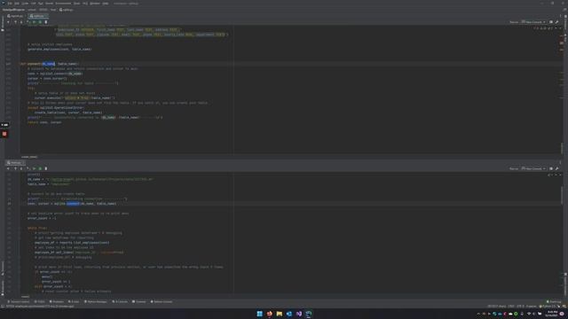 Employee Database example using pandas and sqlite3 смотреть онлайн