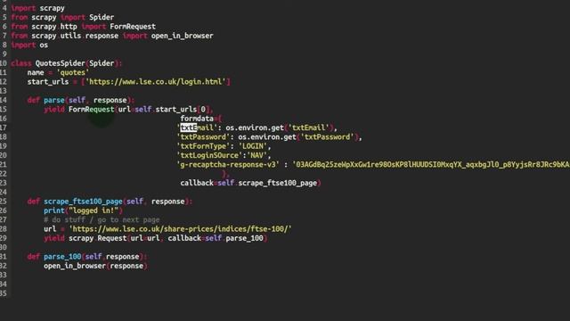 Scrapy Form Login | How to log in to sites using FormRequest | Web Scraping Tutorial смотреть онлайн