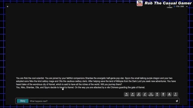 Helping Kermit Stop The Goblin King | AI Dungeon - 01 | Rob Plays смотреть онлайн