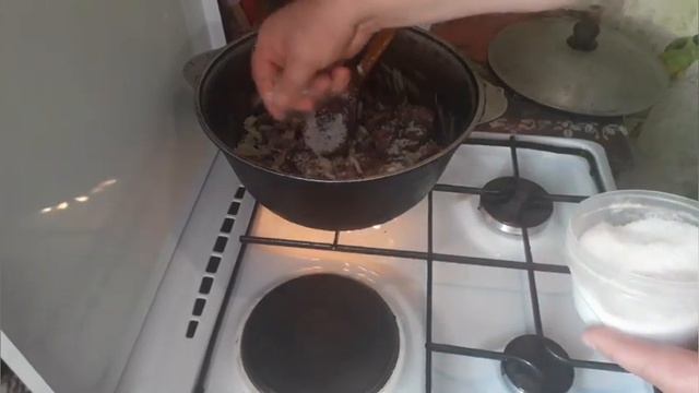 Плов из гусиных желудков. смотреть онлайн