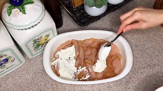 Нежная курочка в духовке!| Мясо по французски | Ужин за 30 минут!!! смотреть онлайн