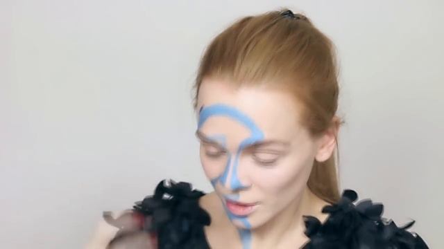 ДОВОЛЬНО ЯРКИЙ МАКИЯЖ POP ART MAKE UP смотреть онлайн