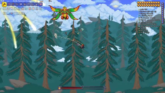 Terraria Master Mode - Empress of Light Melee No-Hit смотреть онлайн