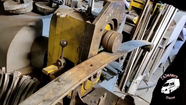Усиливаем рессоры на газели, прокатка рессор. смотреть онлайн