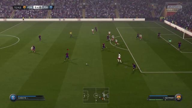 DEMO DE FIFA 15 el crack del asael humillando al PSG смотреть онлайн