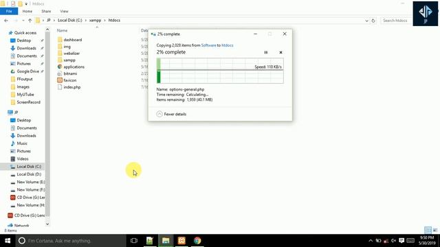 Downloading and Installation of Wordpress on Xampp Server смотреть онлайн