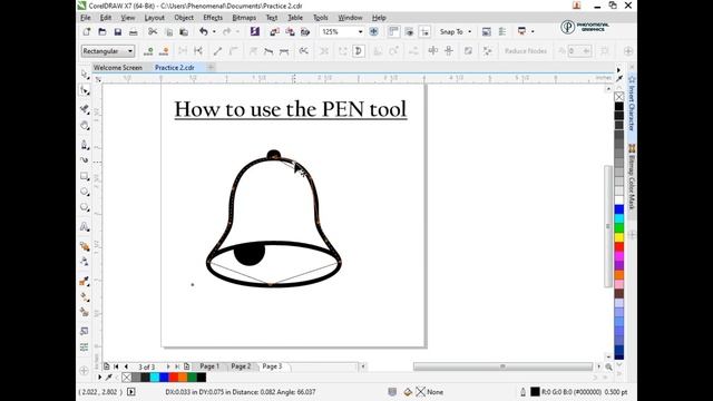 Mastering the Pen Tool in CorelDRAW: Step-by-Step Tutorial - Phenomenal Graphics смотреть онлайн