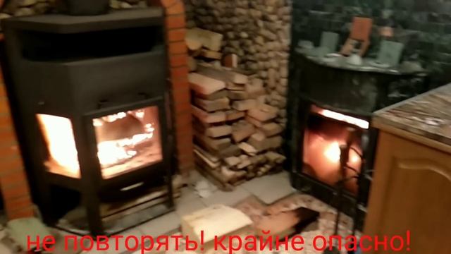 Краш-Тест Банной Печи Ферингер. Бешеный Истопник. Огонь и Дым в Бане! Опасно! Не повторять! смотреть онлайн