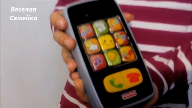 УМНЫЙ ТЕЛЕФОН ОТ FISHER PRICE,ОБЗОР ИГРУШЕК смотреть онлайн