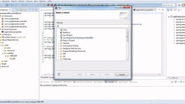 UUID Any Fields | UUID Spring Boot | Hibernate UUID Generator | How to Generate UUID Hibernate смотреть онлайн