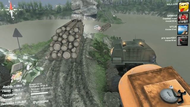 SpinTires - карта "Error 404" пройдено #8 смотреть онлайн