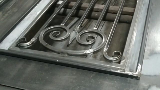 Металлический двухстворчатый дверь своими руками смотреть онлайн