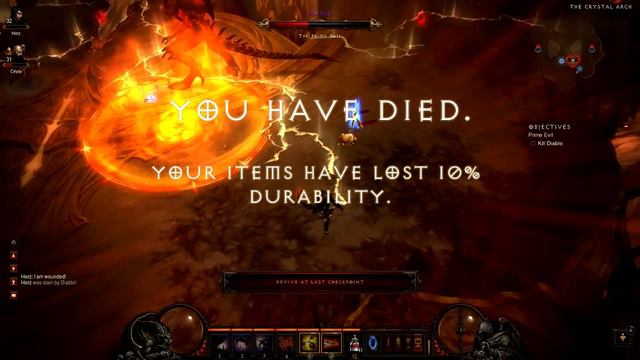Diablo 3 Ending - spoilers: Sloth (Monk) and I (Demon Hunter) Beat Normal смотреть онлайн