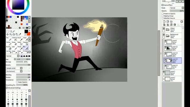 Speed Draw Wilson (Don't Starve) смотреть онлайн