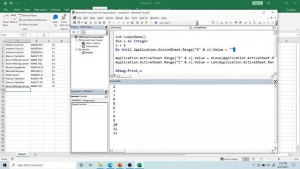 Loops in VBA | Do Until Do While and While-Wend | Excel VBA | Visual Basic for Application