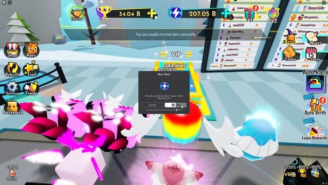 ว่ายน้ำเร็วสุดแบบหนาวจัดที่ขั้วโลก Roblox Swim Race Simulator смотреть онлайн