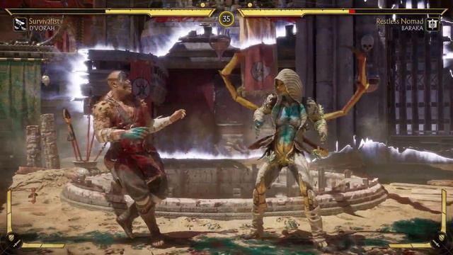 D.Vorah Vs BARAKA | Mortal Kombat 11 | PS5 | Gameplay смотреть онлайн