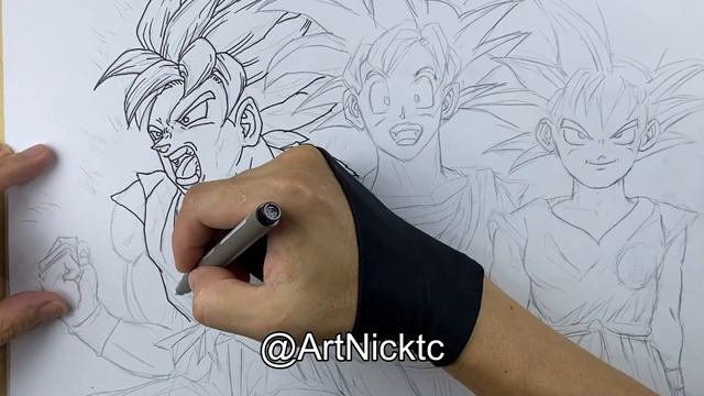 How to Draw and Color Goku Using Marker Color #drawing #dragonball #anime #goku #kakarot #mangalove смотреть онлайн