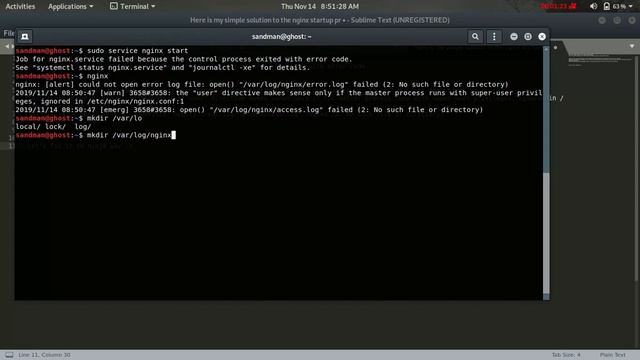 [Fixed] Nginx Job for nginx.service failed смотреть онлайн
