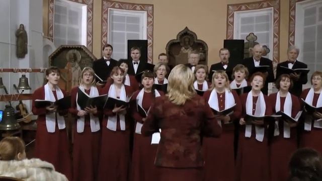 Великий прокИмен Не отврати лица твоего хор Светилен смотреть онлайн