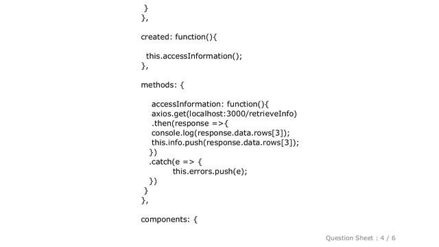 HTML : [Vue warn]: Error in created hook: "TypeError: Cannot set property of undefined" смотреть онлайн