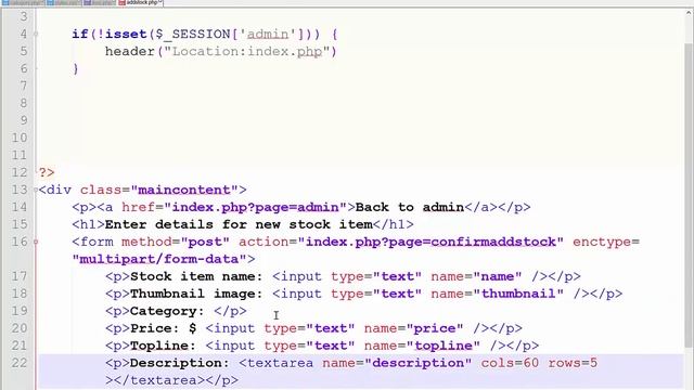 22. How to add categorised items and images to our database смотреть онлайн