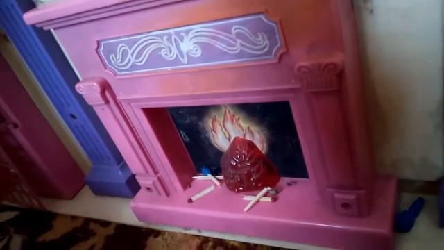 Обзор нашего кукольного домика/Мои поделки/ продолжение следует.