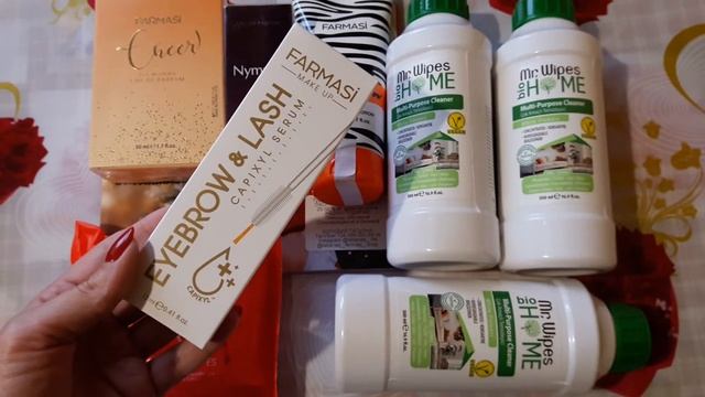 Распаковка посылки от компании Farmasi от 30.11.20 смотреть онлайн