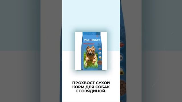 ПРОХВОСТ СУХОЙ КОРМ ДЛЯ СОБАК С ГОВЯДИНОЙ. смотреть онлайн