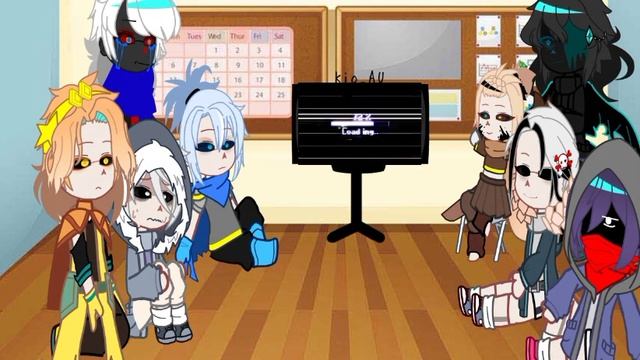 Sans AU react to AnxietyTale! || FanonVerse || i Adore anxiety ? || part 1 смотреть онлайн