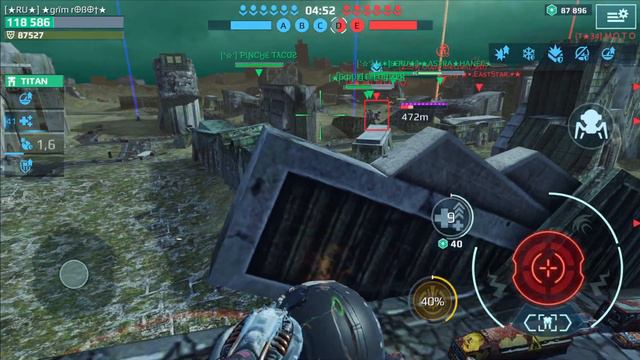 War robots mix Android vs mix ZEN, T34 1 game 01.06.2022 смотреть онлайн