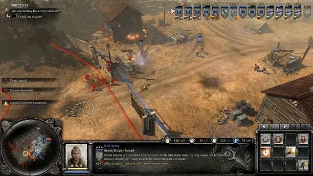 Company of Heroes 2 - The Southern Fronts DLC - Spring Rasputitsa - General Difficulty смотреть онлайн