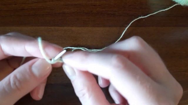 Английская резинка для чётного количества петель смотреть онлайн