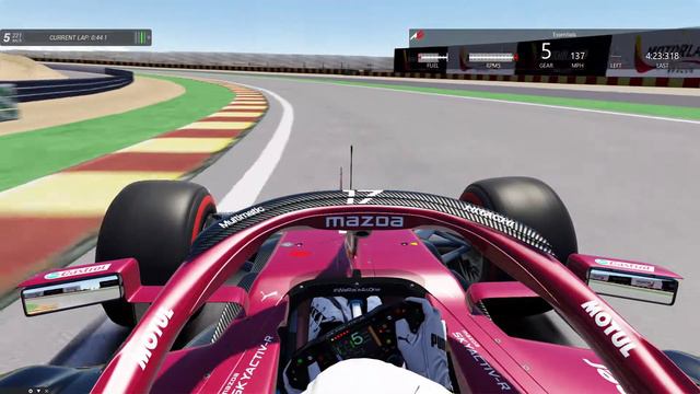 Mazda Skyactiv F1 Onboard Lap @ Aragon | Assetto Corsa смотреть онлайн