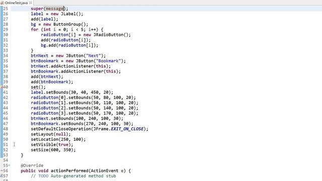 JAVA MINI PROJECT WITH SOURCE CODE | ONLINE TEST APP смотреть онлайн