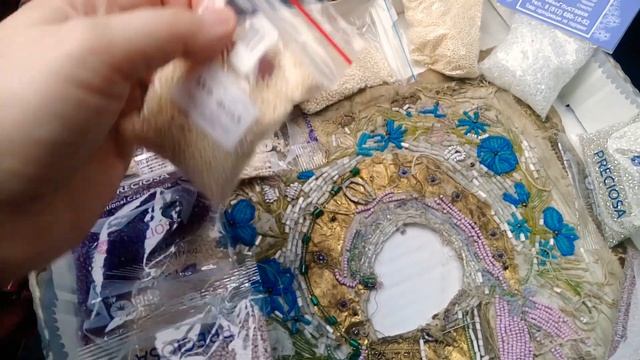 Моя покупка бисера. Какой бисер я чаще всего выбираю для вышивки икон. Мои любимые цвета. смотреть онлайн