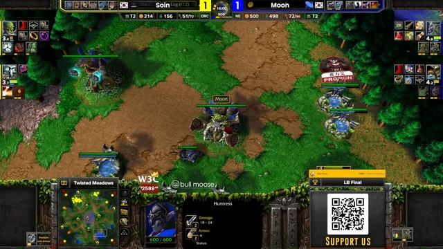 WC3 - TP League S2 M3 - LB Final: [NE] Moon Vs Soin [ORC]