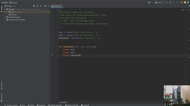 Python Tutorials With Gifty! Project - 1 Calculator! смотреть онлайн