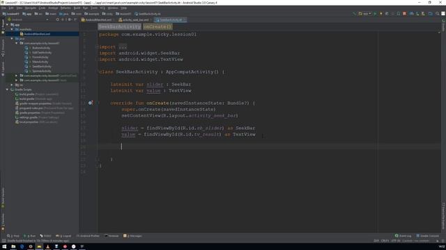 Android Tutorial (Kotlin) - 13 - seekbar смотреть онлайн