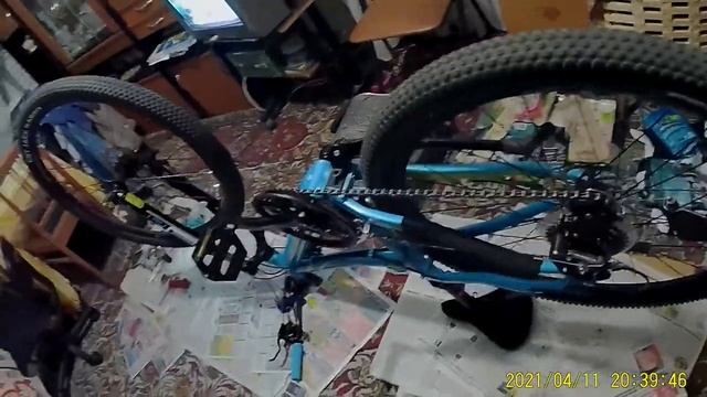 Outleap Bliss elite 27.5" 2018. После автомоек. Проблемы в эластомерке, втулке, кассете, каретке. смотреть онлайн