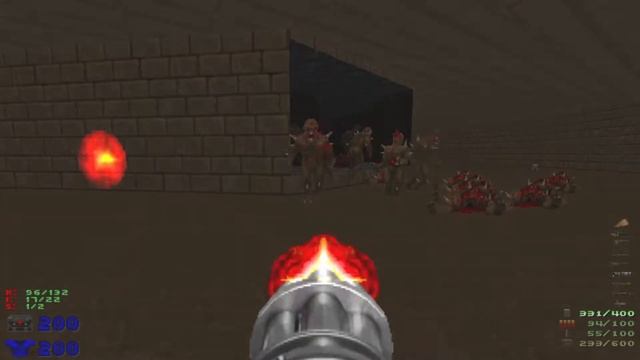 Map23: Barrels o' Fun - Doom II: Hell on Earth [Все секреты] смотреть онлайн