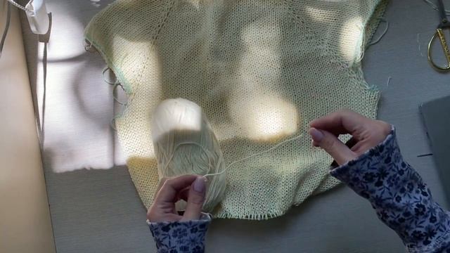 Как связать джемпер быстро и без сложных расчетов #dossova_fast_jumper смотреть онлайн