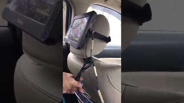 NAVISKAUTO 10 1' Dual Screen DVD Player Review, What a great solution смотреть онлайн