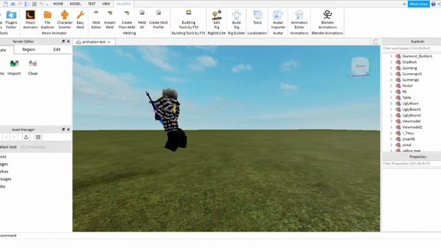 Jump Animation On Roblox Studio смотреть онлайн