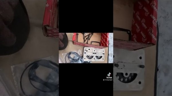 Замена головки на компрессор Вольво